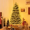 thumbnail image 1 of OnlineGymShop CB24204 6 ft. Christmas Tree with LED Lights & Remote Control, 1 of 1