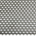 thumbnail image 1 of OnlineMetals 304 Stainless Steel Perforated Sheet, 12" Width, 12" Length, Staggered Round Openings, 0.1875" Center Spacing, 17 Gauge, 1 of 4