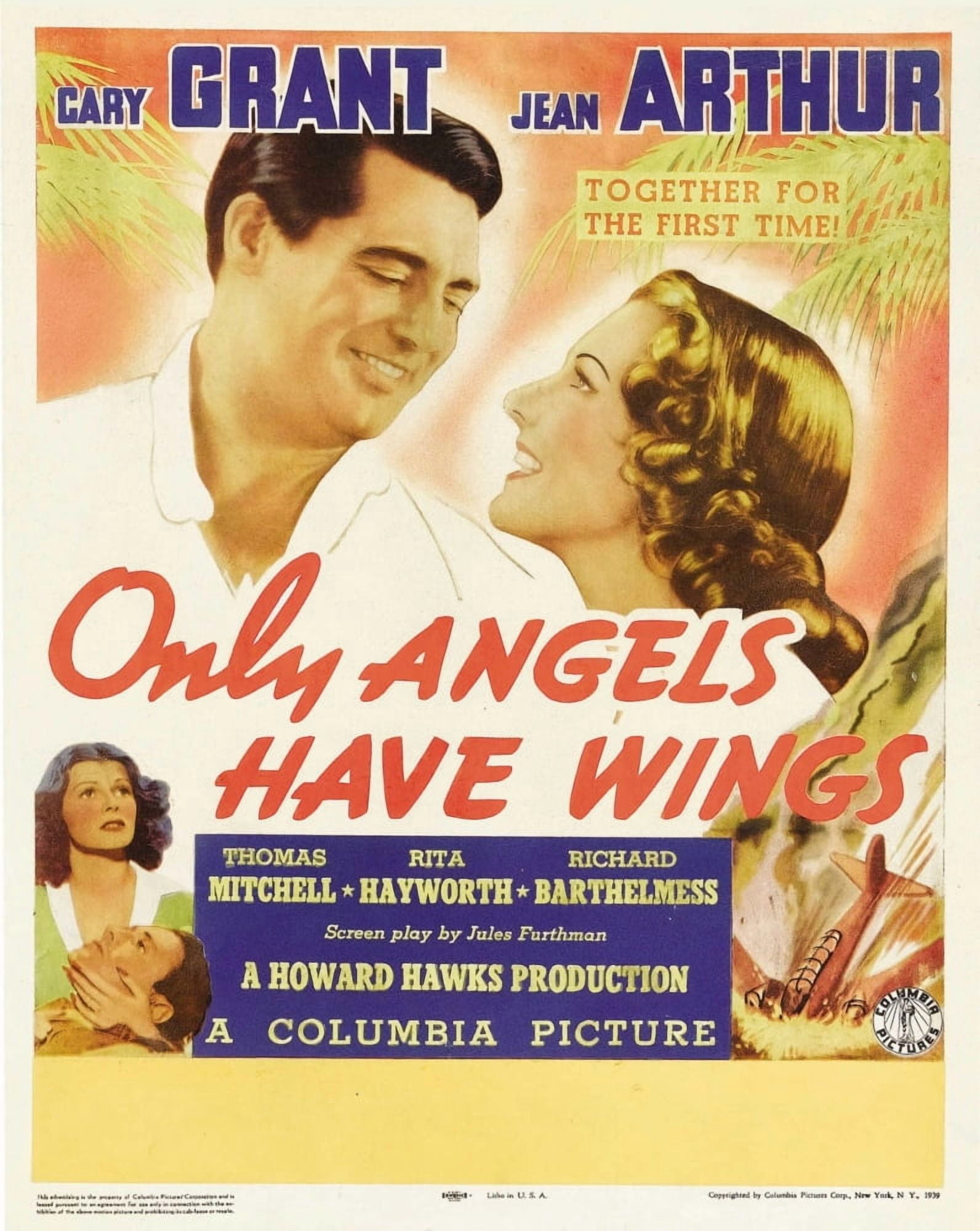 Only Angels Have Wings Canvas Art - (11 x 17)