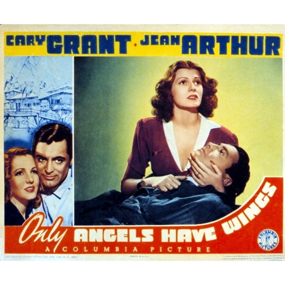 Only Angels Have Wings Cary Grant Rita Hayworth 1939. Movie Poster Masterprint (14 x 11)