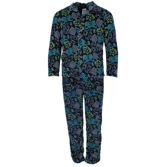 Only Boys Boy's Video Game Velvet Pajama Set