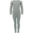 thumbnail image 1 of Only Boys Kid's Waffle Thermal Long Underwear 2-Piece Set, 1 of 4