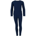 thumbnail image 1 of Only Boys Toddler Waffle Thermal Long Underwear 2-Piece Set, 1 of 4