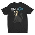 thumbnail image 1 of Only Cats Adult Fans Meme Cat Bread Shirts, 1 of 3