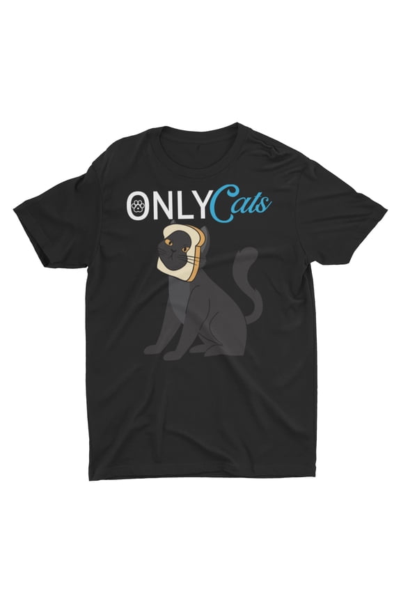 Only Cats Adult Fans Meme Cat Bread Shirts