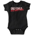 thumbnail image 1 of Only Child Becoming Big Brother Bodysuit Jumper Boys Infant Baby Brisco Brands 12M, 1 of 6
