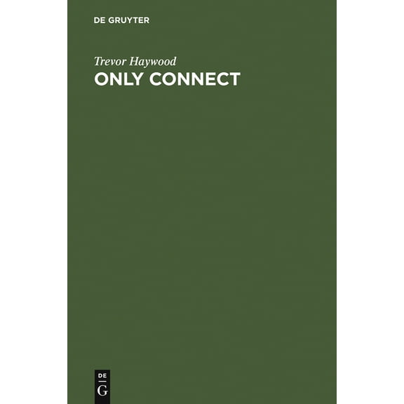 Only Connect, (Hardcover)