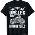 thumbnail image 1 of Only Cool Uncles Rides Motorcycles Funny Father's Day T-Shirt, 1 of 5