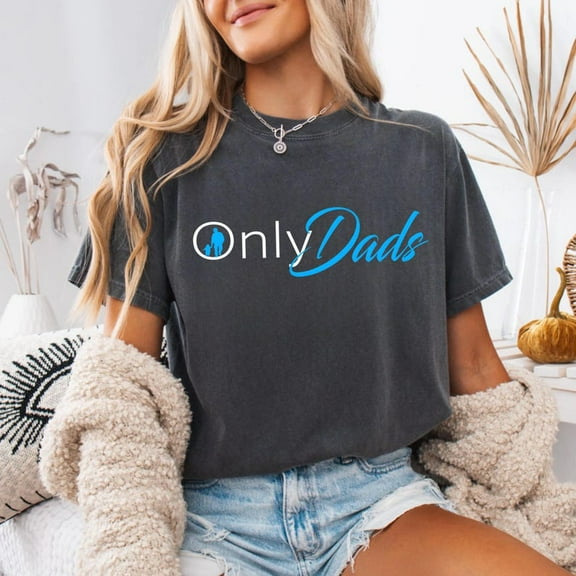 Only Dads Funny Father's Day T-Shirt, Humorous Dad Graphic Tee, First Father's Day Shirt, Cool Gift Idea for Him, Retro Dad Joke Top
