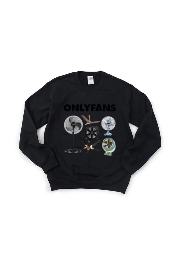 Only Fans Funny Meme Cursed Y2K Internet Sarcastic Sweatshirt, for men & women, up to size 5XL