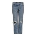 thumbnail image 1 of Only Fine Hi Rise Straight Leg Crop Denim, 1 of 3