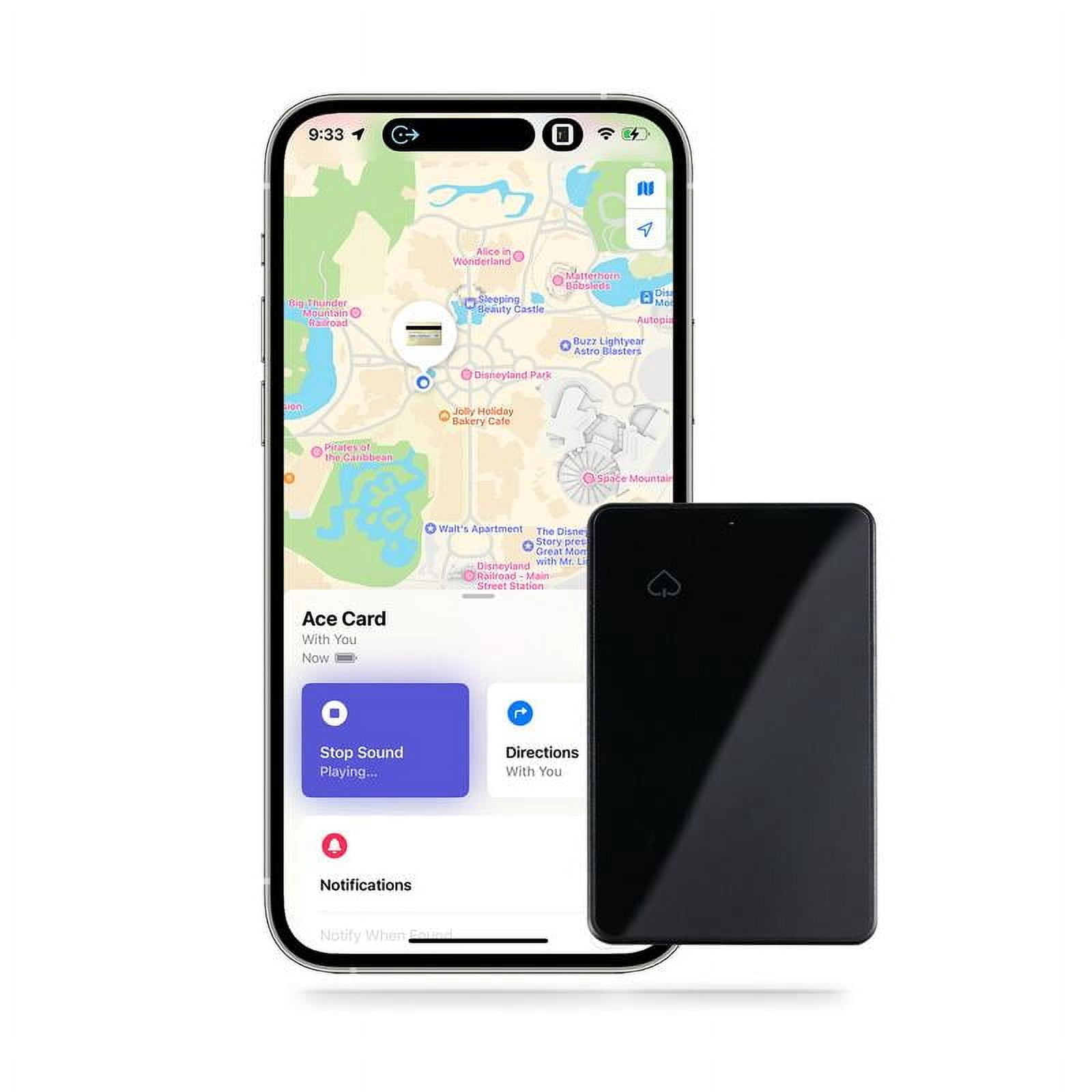 [Only For iPhone] AceCard Wallet Tracker, 1.9mm Ultra Thin Worldwide ...