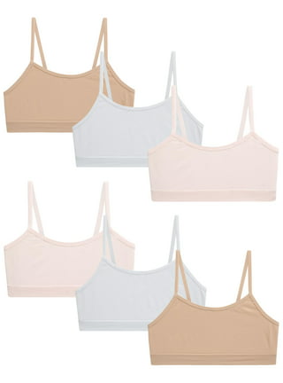 REEBOK Girls Underwear Gray - Padded Bralette BRA Size S (6-7