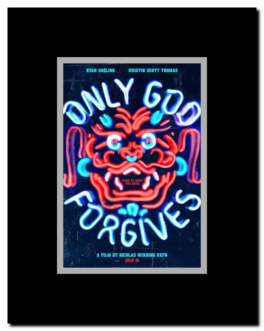 Only God Forgives Framed Movie Poster