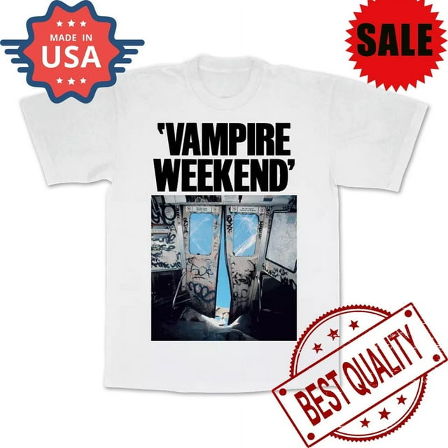 Only God Was Above Us Vampire Weekend White TShirt Cotton KB5432