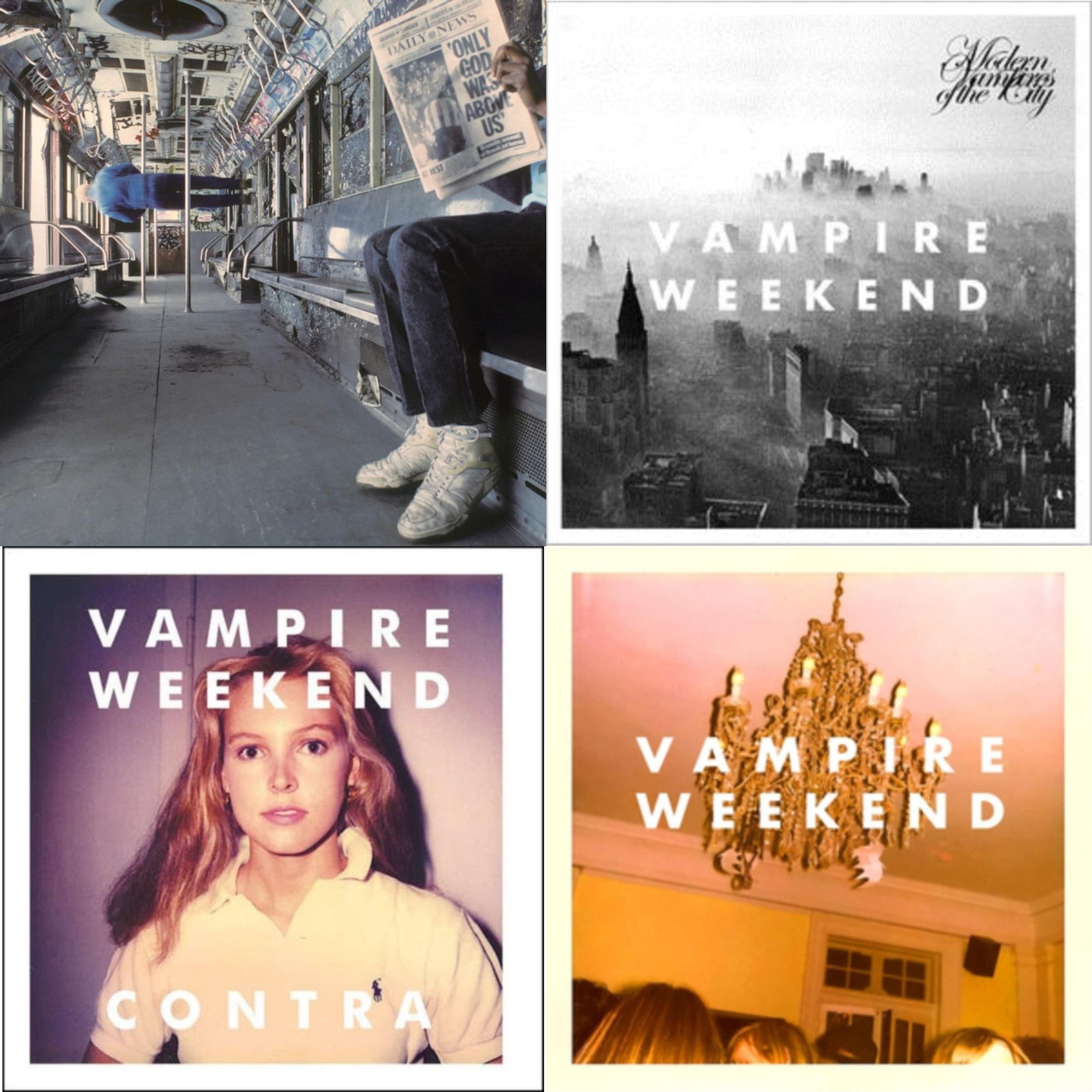 Only God Was Above Us (X) (2LP) \u0026 Modern Vampires Of The City \u0026 Contra \u0026 Vampire  Weekend - Walmart.com, image size:2200x2200
