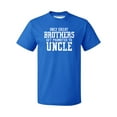 thumbnail image 1 of Only Great Brothers Get Promoted to Uncle Men's T-shirt, Royal, 3XL, 1 of 2