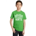 thumbnail image 1 of Only Great Sisters Get Promoted to Auntie Youth T-shirt, Green, XS, 1 of 2