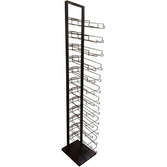 Only Hangers 12 Tier Black Cap Rack (Holds 144 Hats)