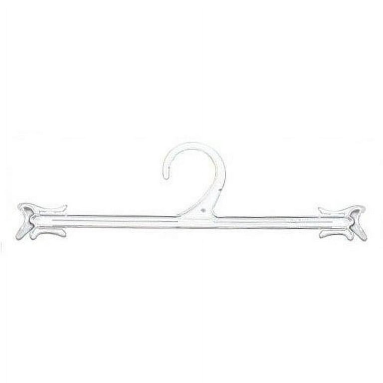Only Hangers Clear Plastic Bra & Panty Hanger Box of 1000 
