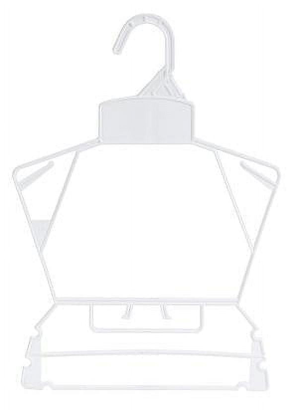 Only Hangers Plastic Infant Frame Hangers Box of 100