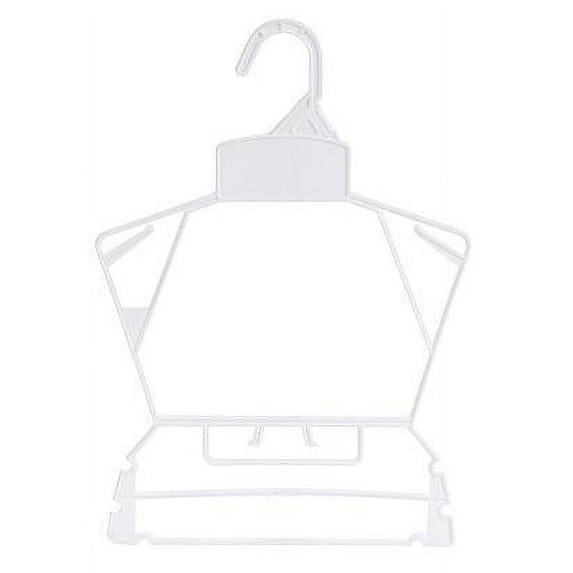 Only Hangers Plastic Infant Frame Hangers Box of 100