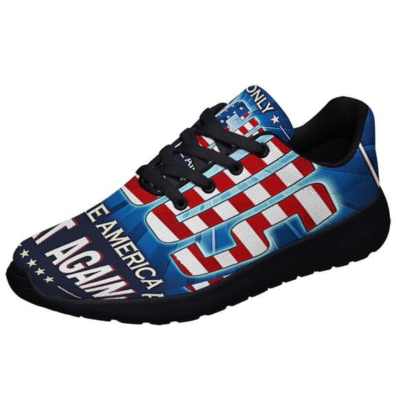 Only Jesus Can Make America Great Again Shoes Sneakers Black Size 10.5
