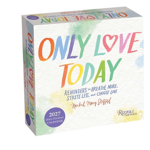 Only Love Today 2027 Day-To-Day Calendar, (Paperback)