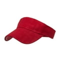 thumbnail image 1 of Only Moment A Sun Visor Sun Hats for Women Uv Protection Cotton+Polyester Adjustable Clip On Visors Outdoor Golf Beach Cap One Size, 1 of 3