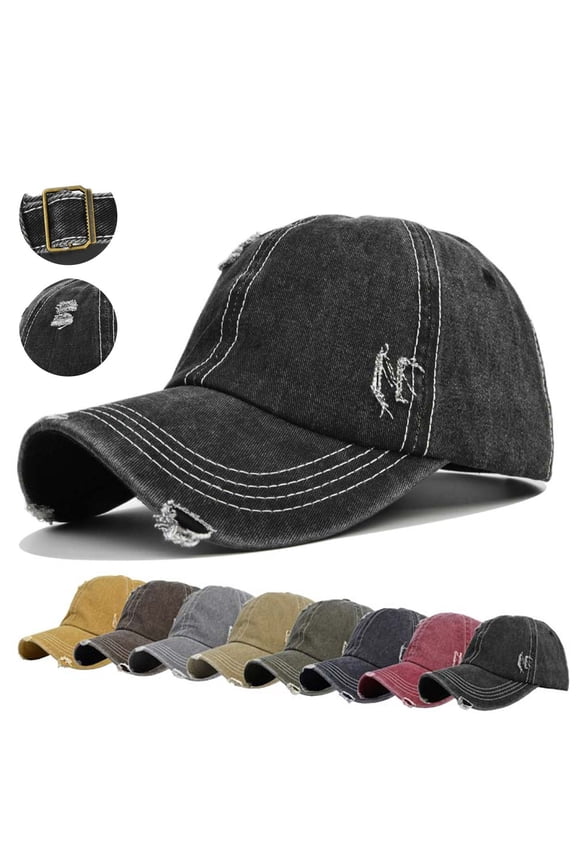 Army Green Original Classic Low Profile Baseball Cap Denim Classic Adjustable Size for All Seasons One Size