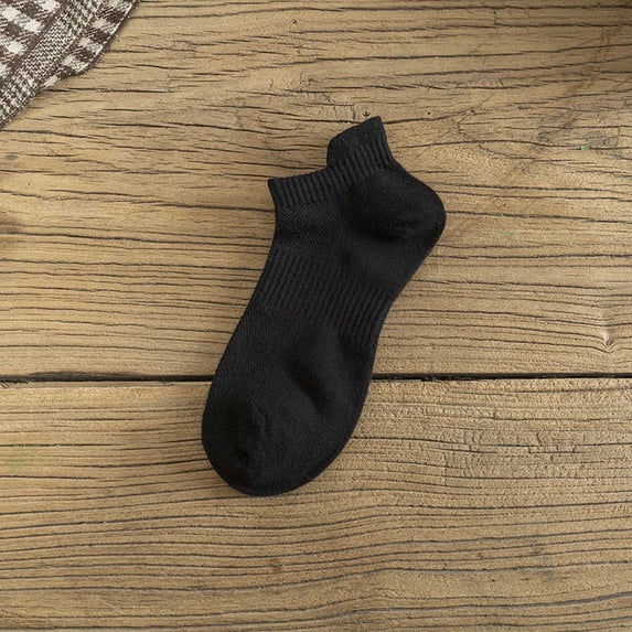 Only Moment Athletic Running Ankle Socks blending Womens Novelty Striped Crew Socks Black,A