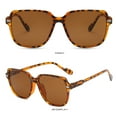 thumbnail image 1 of Only Moment Beach Essentials for Women Pc UV 400 Glasses Oversized Classic Trend Ladies Sunglasses Sparkling Large Frame Orange One Size, 1 of 4