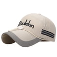 thumbnail image 1 of Only Moment Beige Unisex Vintage Washed Unstructured Baseball Cap Polyester Structured Mesh Baseball Cap Adjustable Classic Mens Hat One Size, 1 of 1