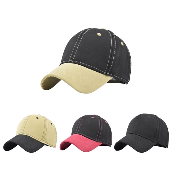 Only Moment Black Baseball Cap Golf Dad Hat Cotton Soft Unconstructed Plain Blank Adjustable Size Dad Hat One Size