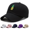 thumbnail image 1 of Only Moment Black Classic Structured Baseball Cap Cotton Adjustable Snapback Multipack Ball Caps for Custom Running Workouts Outdoor One Size, 1 of 9