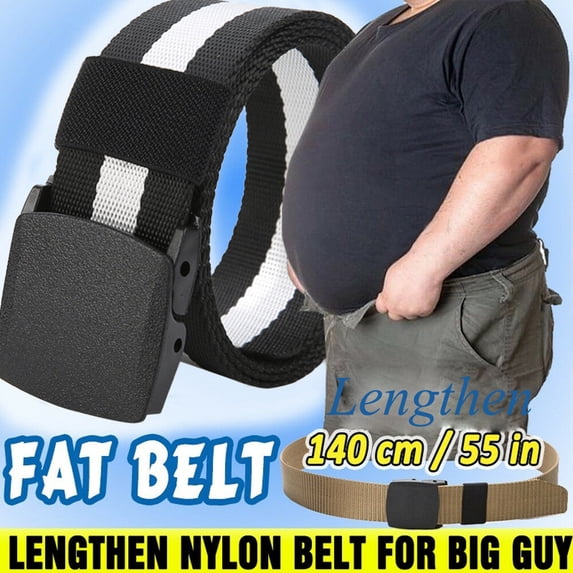 Only Moment Black Women Waist Belts Nylon Elastic Web Strap Belt with Flat Buckle for Jeans Pants Dresses One Size
