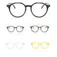 thumbnail image 1 of Only Moment Blue Light Glasses Cotton Blue Light Blocking Square Glasses, Anti UV Ray Computer Gaming, Blue Blockers for Women White One Size, 1 of 3