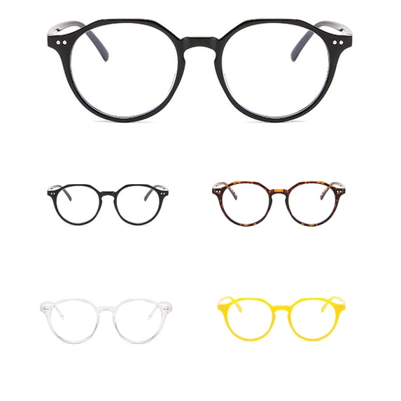 Only Moment Blue Light Glasses Cotton Blue Light Blocking Square Glasses, Anti UV Ray Computer Gaming, Blue Blockers for Women White One Size