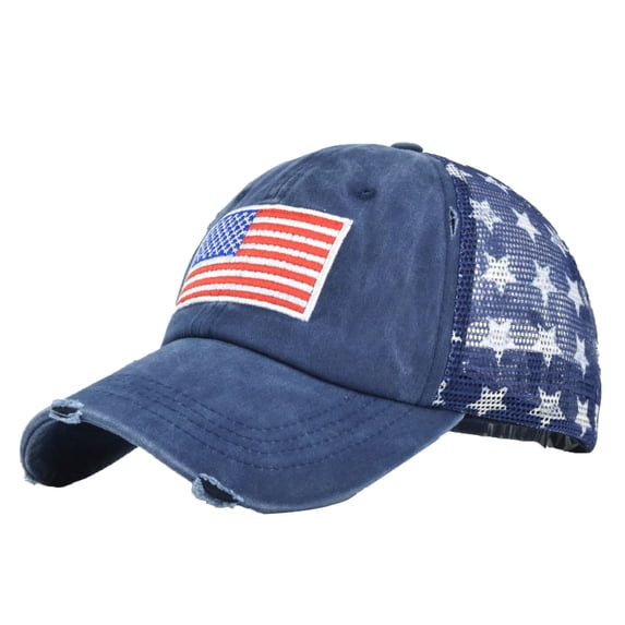 Only Moment Breathable Trucker Hat Adjustable Fit USA 250th Anniversary Baseball Cap Adjustable Classic Hat