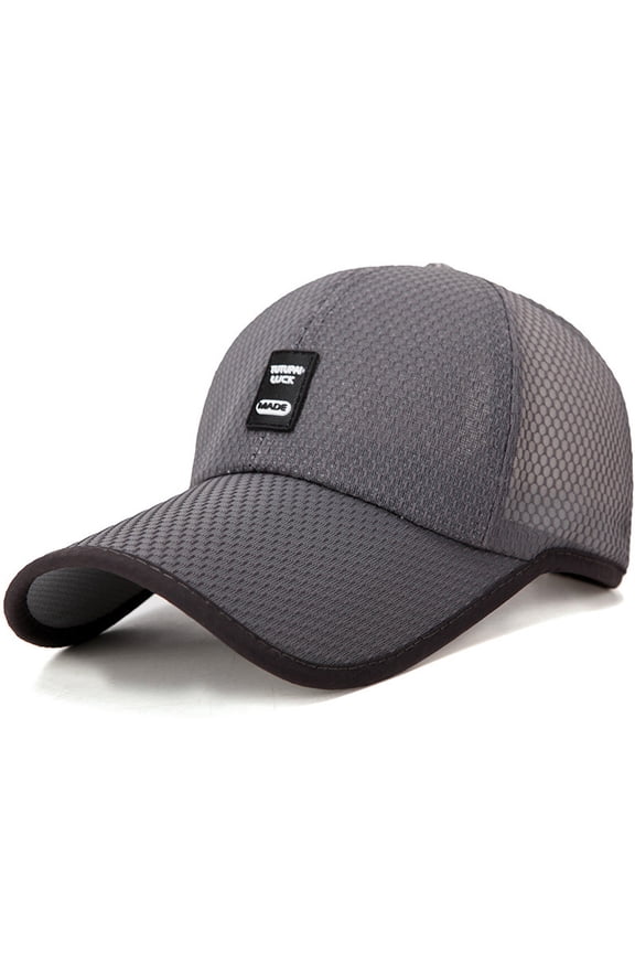 Dark Gray Mesh Dad Hat Original Classic Low Profile Baseball Cap Mesh Embroidery - Washed Adjustable Usa Dad Hat for Women One Size