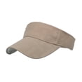 thumbnail image 1 of Only Moment G Adjustable Visor Sun Hats for Women Cotton+Polyester Summer Packable Ponytail Beach Hats for Women Travel Upf 80+ One Size, 1 of 3