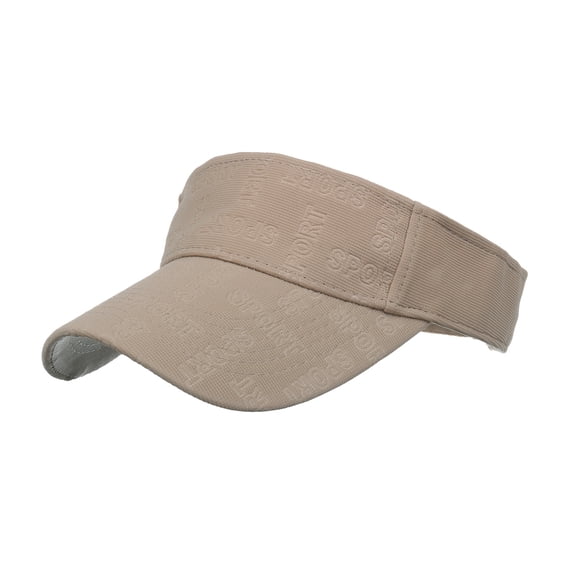 Only Moment G Adjustable Visor Sun Hats for Women Cotton+Polyester Summer Packable Ponytail Beach Hats for Women Travel Upf 80+ One Size
