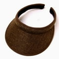 thumbnail image 1 of Only Moment G Running Visor Hat for Sun Protection for Woman Straw Wide Brim Adjustable Clip On Visors Beach Men Hat One Size, 1 of 2
