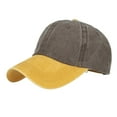thumbnail image 1 of Only Moment G Two-Tone Hat Lightweight Quick Dry Baseball Cap Cotton for Running Workouts and Outdoor Activities All Seasons One Size, 1 of 3