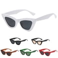 thumbnail image 1 of Only Moment Glasses Beach Accessories Plastic Polarized UV400 Protection Lens Big Frame Fashion Glasses Trendy Stylish Shade Grey One Size, 1 of 6