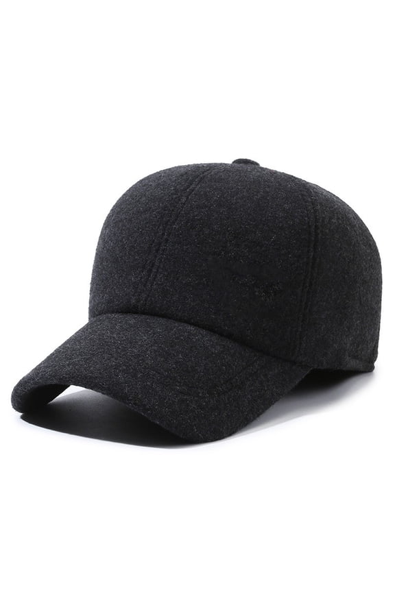Grey Oversize Baseball Cap Polyester-Cotton Blend for Running Workouts and Outdoor Activities All Seasons A
