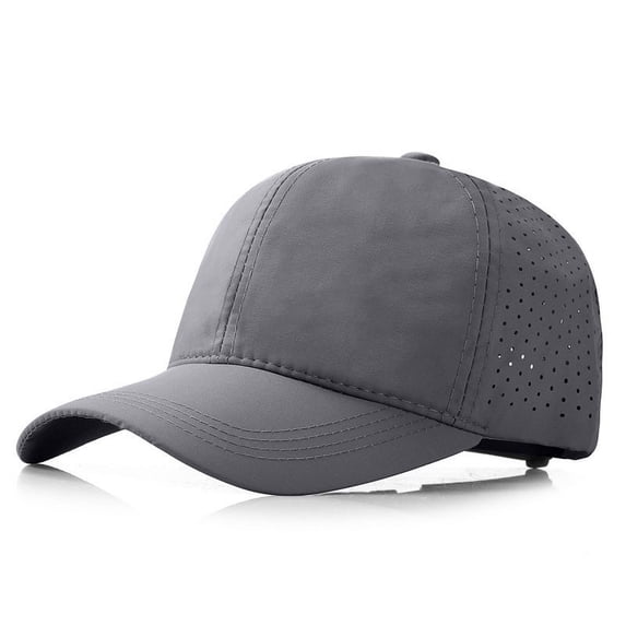 Only Moment Grey Unisex Vintage Washed Cotton Baseball Cap Polyester Unisex Vintage Washed Distressed Baseball-Cap Twill Adjustable Dad-Hat A