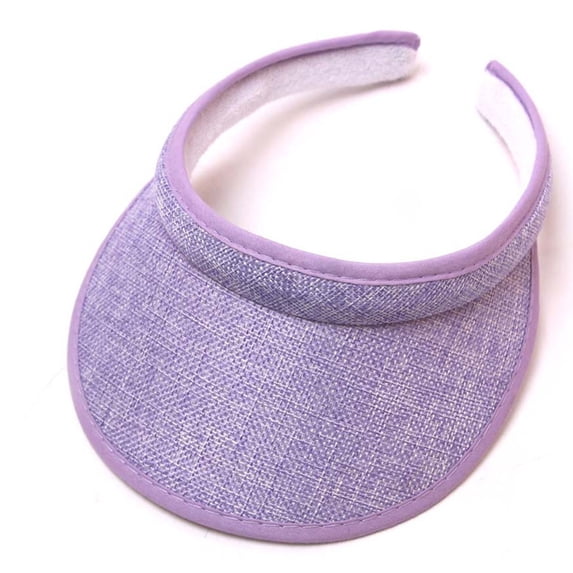 Only Moment K Visor Cap Womens Sun Visor Hat Straw Large Uv Protective Golf Beach Cap One Size