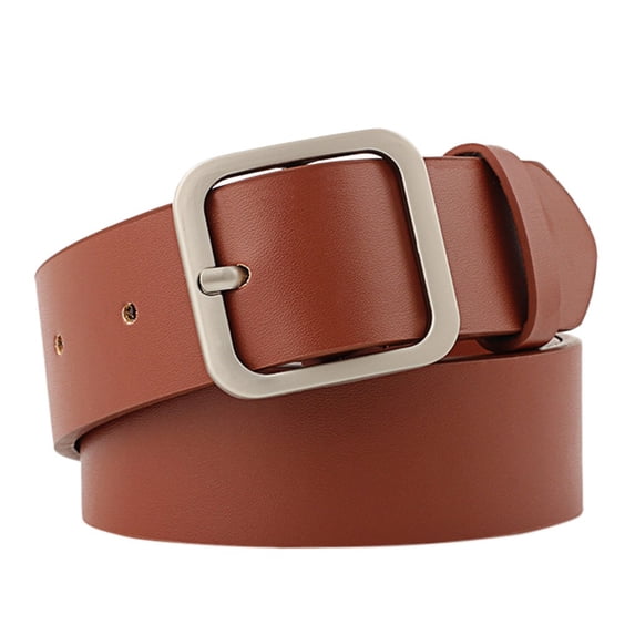Only Moment Khaki Womens Belts Pu Skinny Waist Belts for Women Fashion Jeans Dress One Size
