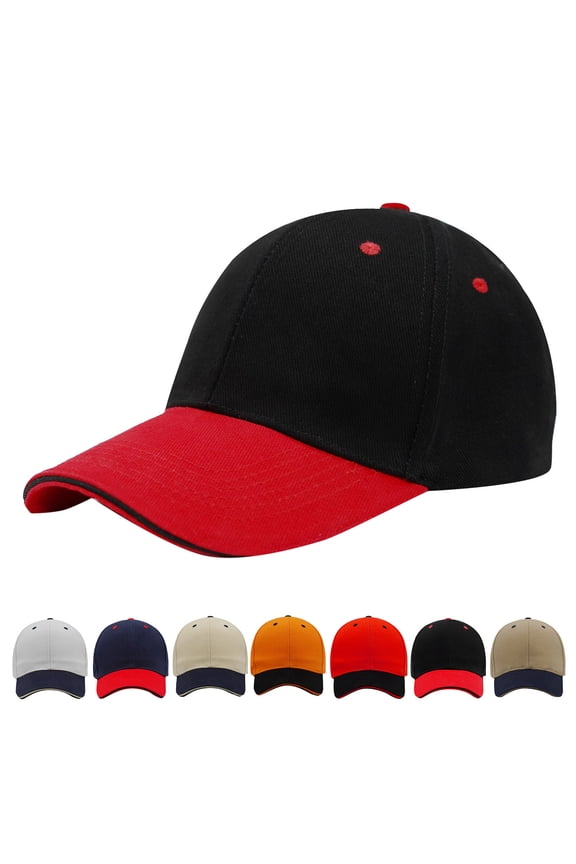 Navy Baseball Cap Cotton Trucker Hats Bulk Wholesale Hats Adjustable Plain for Men Women One Size